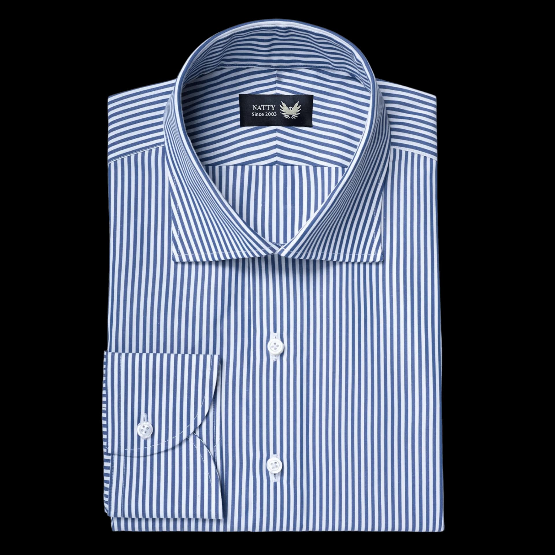 Navy Blue Bengal Stripes