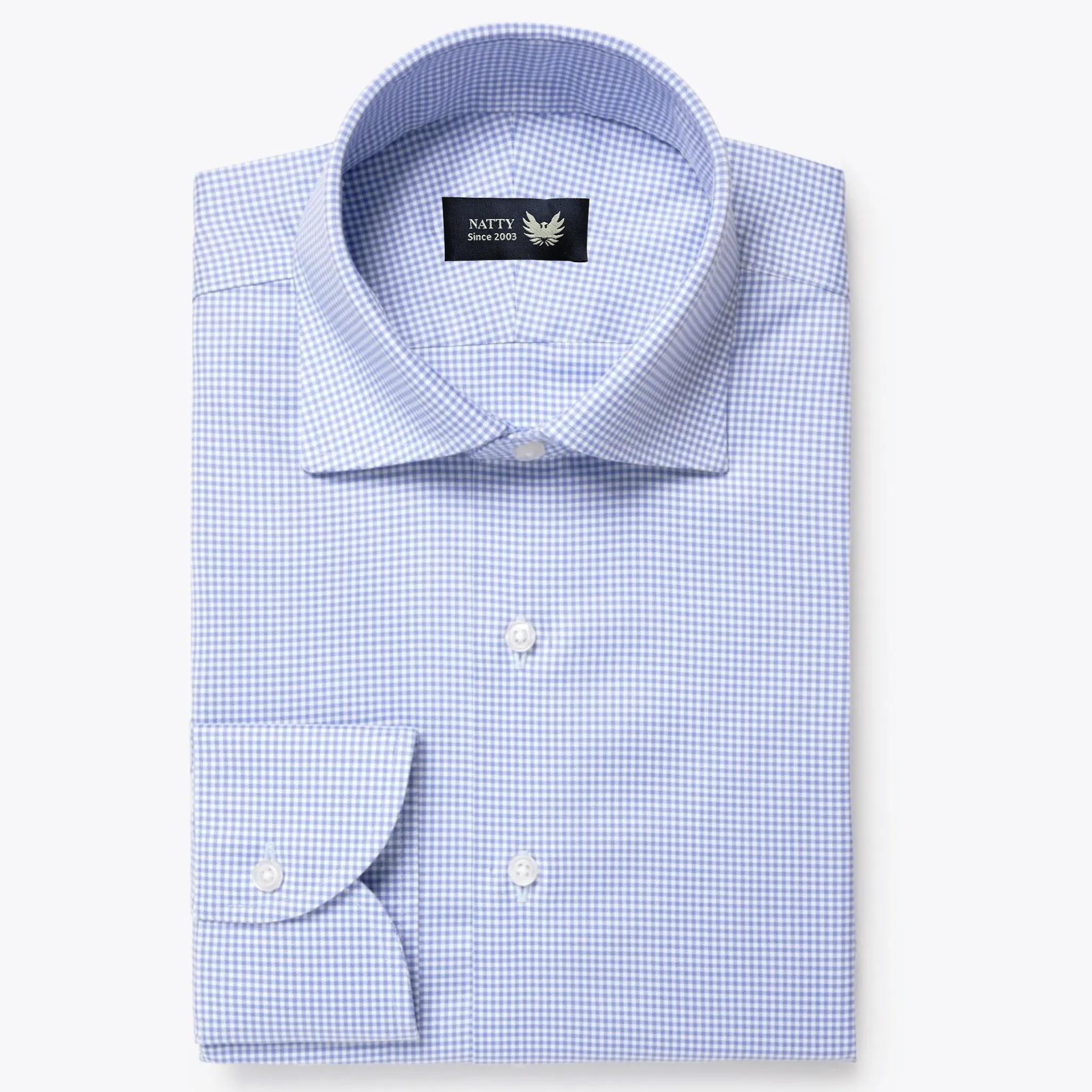 Sky Blue Tiny Gingham image