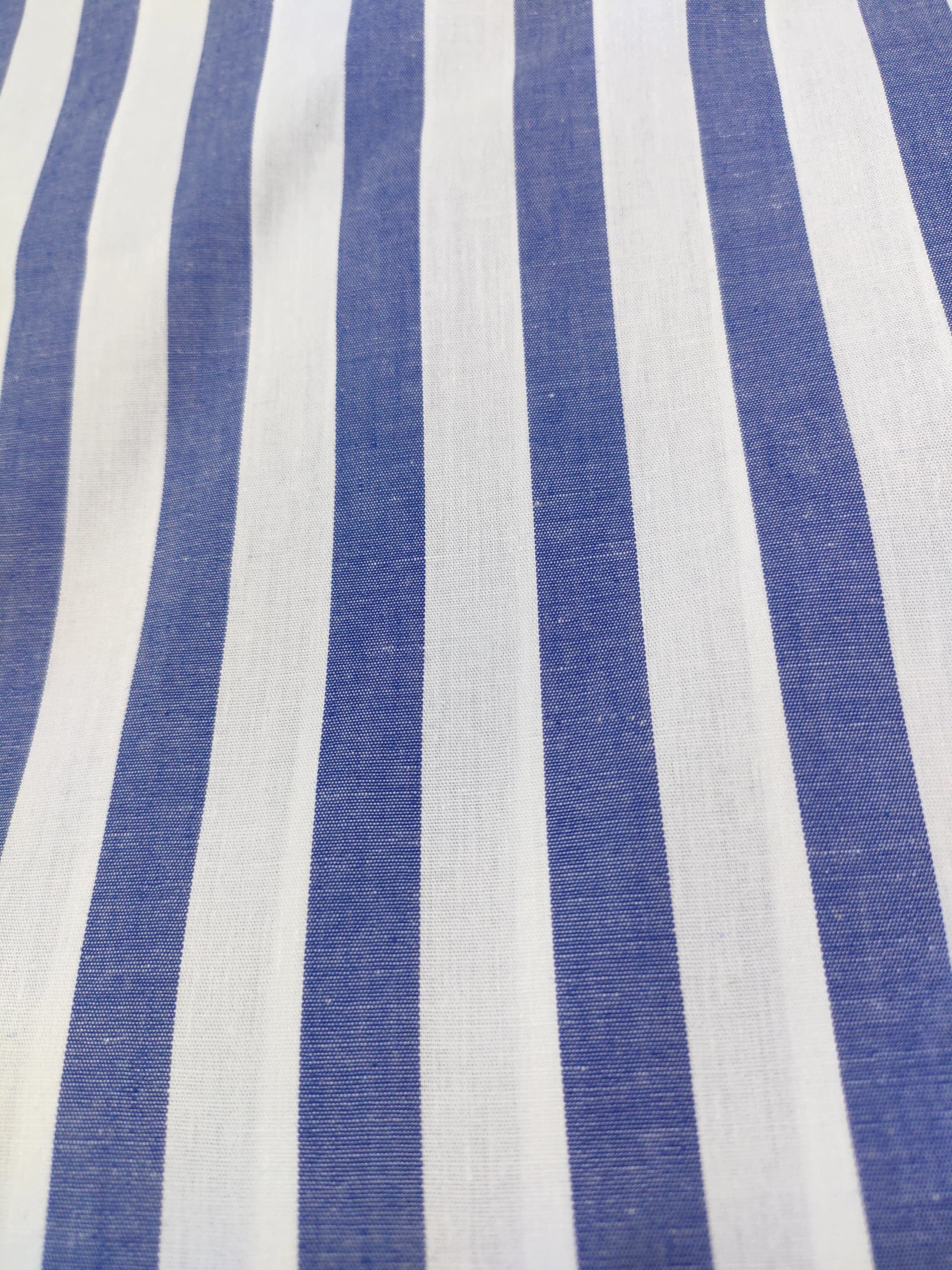 Navy Bold Stripe Broadcloth image