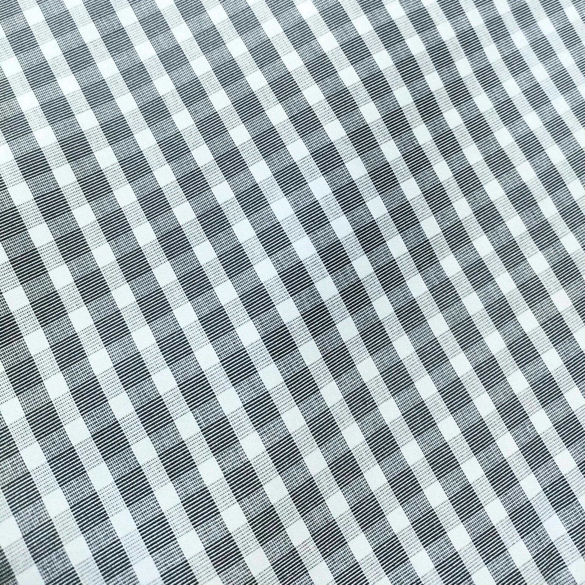 Grey Gingham Peached  - alternate view
