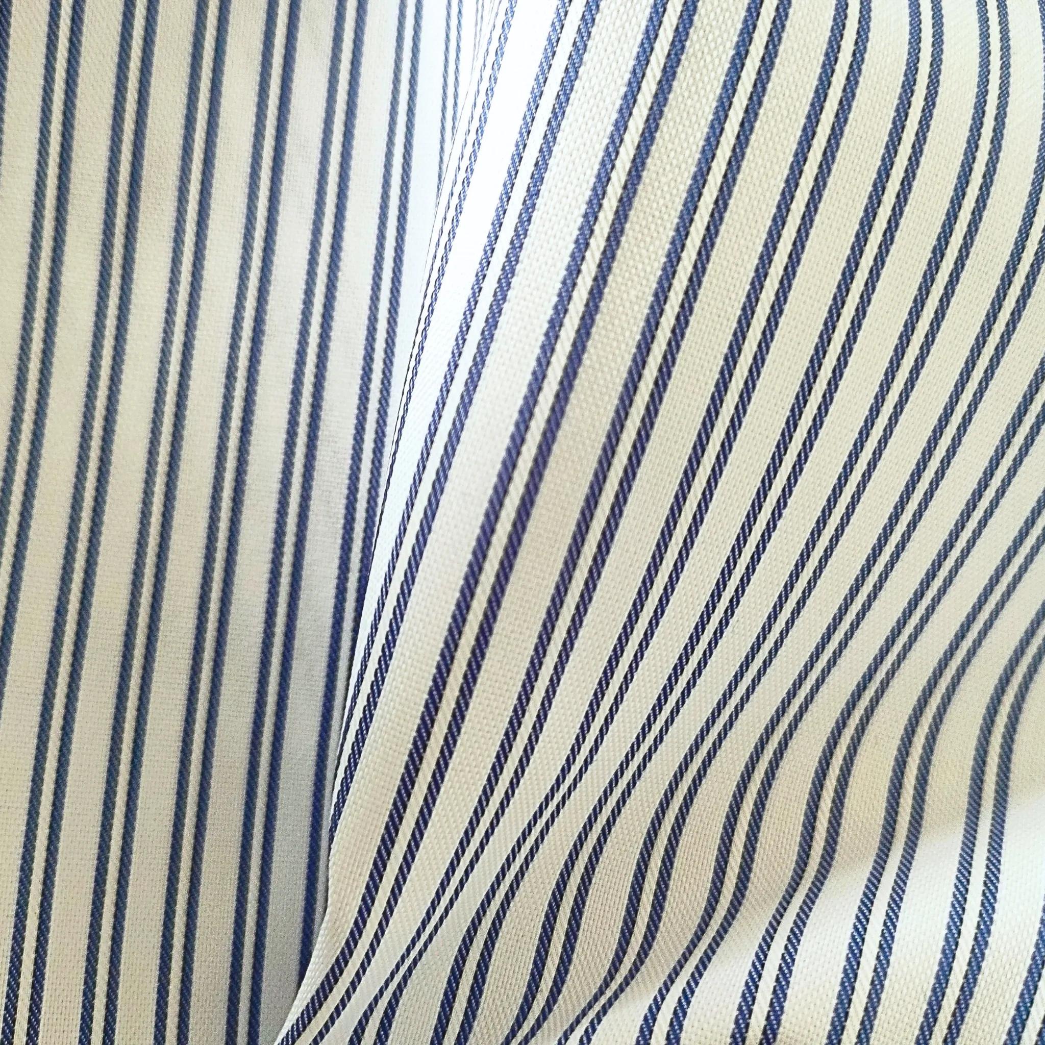 Navy Twin Stripes Herringbone image